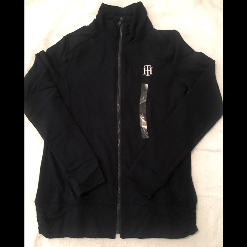 Tommy Hilfiger Navy Blue Athletic Zip Up, size small